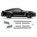 R - SPEC Style Racing Stripes Set, for Ford Mustang 2015 - 2019 black