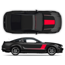 ROUSH Racing Stripes Set, for Ford Mustang 2005 - 2014