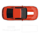 ROUSH Racing Stripes Set, for Ford Mustang 2005 - 2014