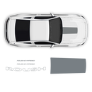 ROUSH Racing Stripes Set, for Ford Mustang 2005 - 2014