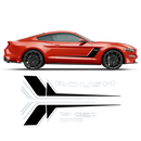 ROUSH Side Graphic Decals set, for Ford Mustang 2015 - 2017