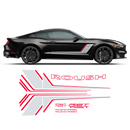 ROUSH Side Graphic Decals set, for Ford Mustang 2015 - 2017