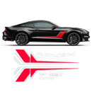 ROUSH Side Graphic Decals set, for Ford Mustang 2015 - 2017