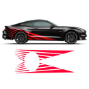 Rising Sun Side Graphics, for Ford Mustang 2015 - 2022