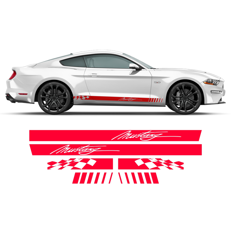 Ford mustang stickers deals