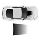 Roush Faded Hood Scoop Decal, for Ford Mustang 2015 - 2019 Decals - autodesign.shop