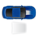 Roush Faded Hood Scoop Decal, for Ford Mustang 2015 - 2019 Decals - autodesign.shop