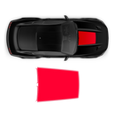 Roush Hood Scoop Decal, for Ford Mustang 2015 - 2019