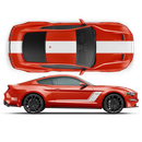 Roush Stage3 Racing Stripes Set, for Ford Mustang 2015 - 2024