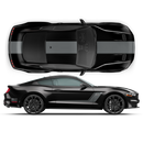 Roush Stage3 Racing Stripes Set, for Ford Mustang 2015 - 2024