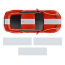 Roush Stage3 Racing Stripes Set, for Ford Mustang 2015 - 2024