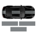 Roush Stage3 Racing Stripes Set, for Ford Mustang 2015 - 2024
