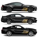 US Flag decals set, for Ford Mustang or any car body