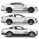 US Flag decals set, for Ford Mustang or any car body