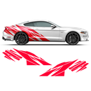 Warlord Side Graphics, for Ford Mustang