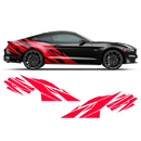 Warlord Side Graphics, for Ford Mustang