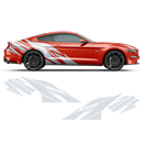 Warlord Side Graphics, for Ford Mustang