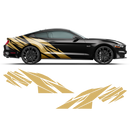 Warlord Side Graphics, for Ford Mustang