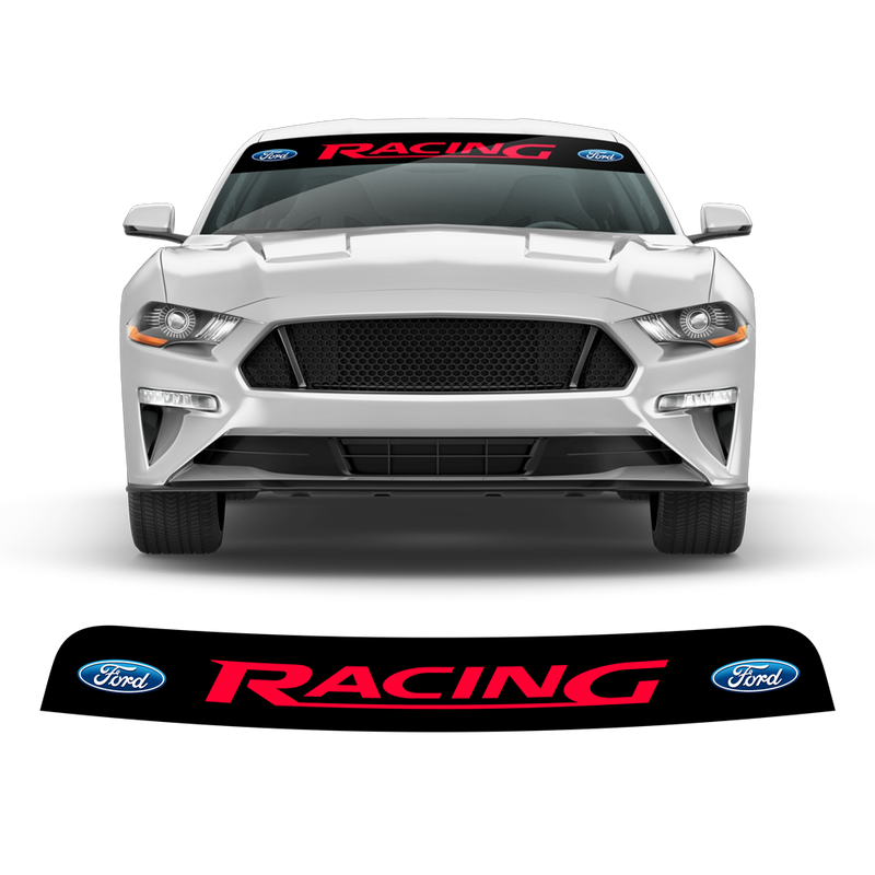Ford Racing Windshield banner, for Ford Mustang 2015 - 2021