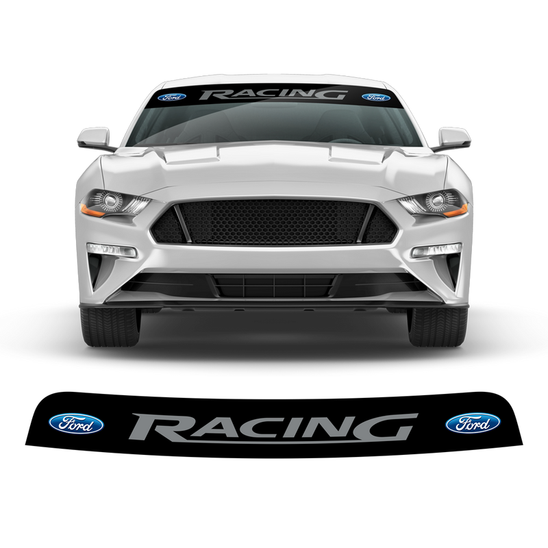 Ford Racing Windshield banner, for Ford Mustang 2015 - 2021