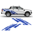 SCRATCHED Wild Trak Side Graphic, Ford Ranger