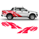 Warlord side graphic, for Ford Ranger