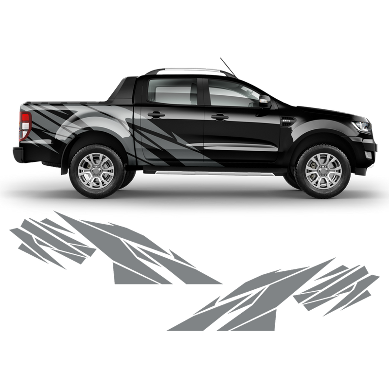 Warlord side graphic, for Ford Ranger