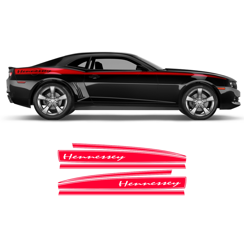 Hennessey Side Stripes, for Camaro 2010 - 2015 Decals - autodesign.shop
