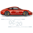 Heritage China Edition Graphic Decals Set, for Carrera / Carrera Turbo / Targa