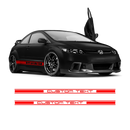 Racing Side Stripes, for HONDA CIVIC