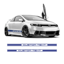 Racing Side Stripes, for HONDA CIVIC