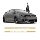 Racing Side Stripes, for HONDA CIVIC