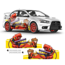 Itasha Hatsune Miku Anime Style Sides Graphics 