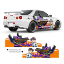 Itasha Hatsune Miku Anime Style Sides Graphics 