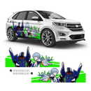 Itasha EVANGELION Anime Style Side Graphics, for any Car Body Decals - autodesign.shop