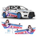 LOVE LIVE! Aqours (Kimi no Kokoro wa Kagayaiteru kai? ver.) Itasha, Anime Style Decals for any Car Body