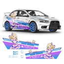 LOVE LIVE! Aqours (Kimi no Kokoro wa Kagayaiteru kai? ver.) Itasha, Anime Style Decals for any Car Body