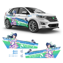 LOVE LIVE! Aqours (Kimi no Kokoro wa Kagayaiteru kai? ver.) Itasha, Anime Style Decals for any Car Body
