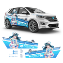 LOVE LIVE! Aqours (Kimi no Kokoro wa Kagayaiteru kai? ver.) Itasha, Anime Style Decals for any Car Body