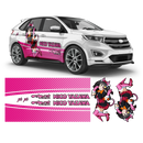 Itasha Nico Yazawa (Love Live!) Anime Style Side Graphics, for any Car Body Decals - autodesign.shop