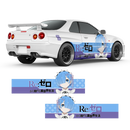 Re: Zero kara Hajimeru Isekai Seikatsu Itasha, Anime Style Decals, for any Car Body