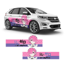 Re: Zero kara Hajimeru Isekai Seikatsu Itasha, Anime Style Decals, for any Car Body
