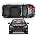 Zero Two (Darling in the FranXX) ITASHA, Anime Style Graphic Decals Set for any Car Body