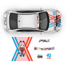 Zero Two (Darling in the FranXX) ITASHA, Anime Style Graphic Decals Set for any Car Body