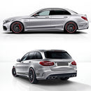 MB AMG C63 Edition 1 Rocker panel stripes decals set Decals - autodesign.shop