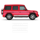 MB AMG G63 Side Stripes, MB Gelandewagen black