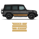 MB AMG G63 Side Stripes, MB Gelandewagen black