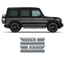 MB AMG G63 Side Stripes, MB Gelandewagen black