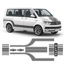 Curved Martini Stripes Set, for Volkswagen T5 / T6