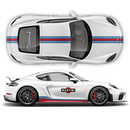 Martini Racing stripes set, for Cayman / Boxster Decals - autodesign.shop